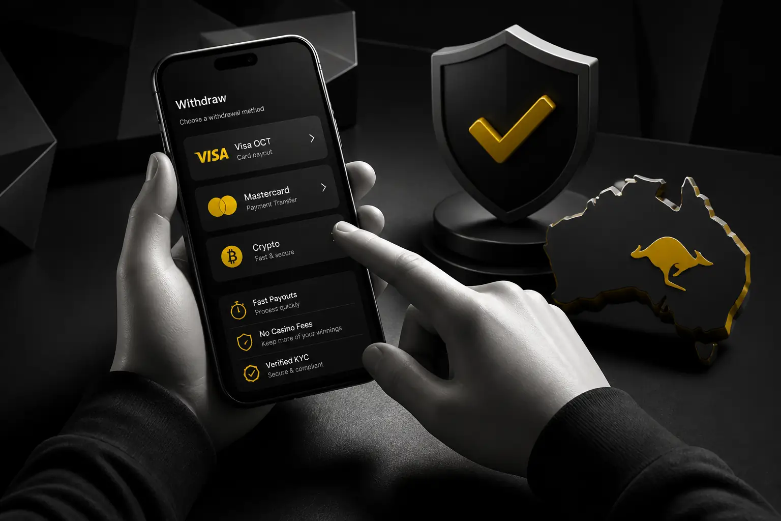 Golden Crown Casino Withdrawal visual guide for Golden Crown Casino